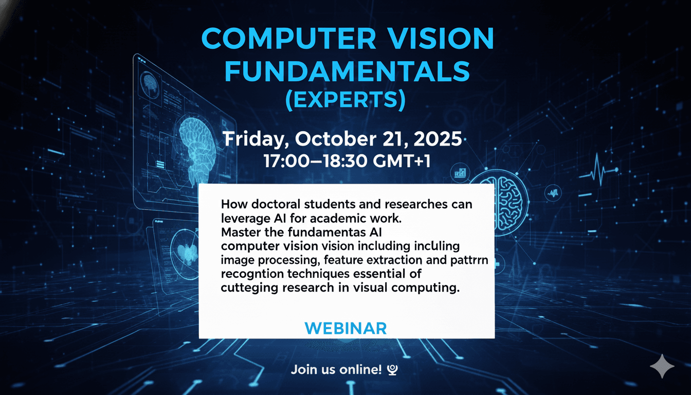 Computer Vision Fundamentals (Experts)