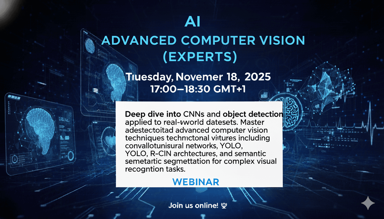 Advanced Computer Vision (Experts)