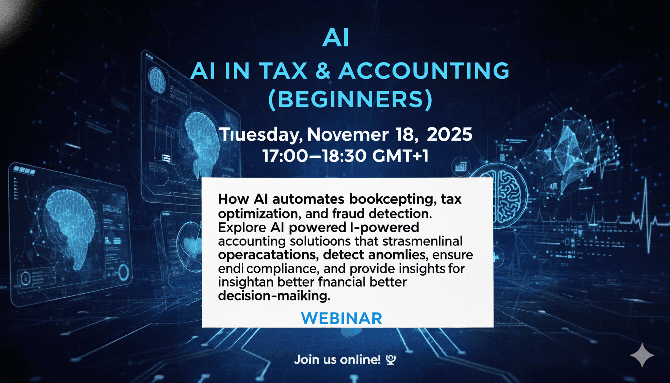 AI in Tax & Accounting (Beginners)