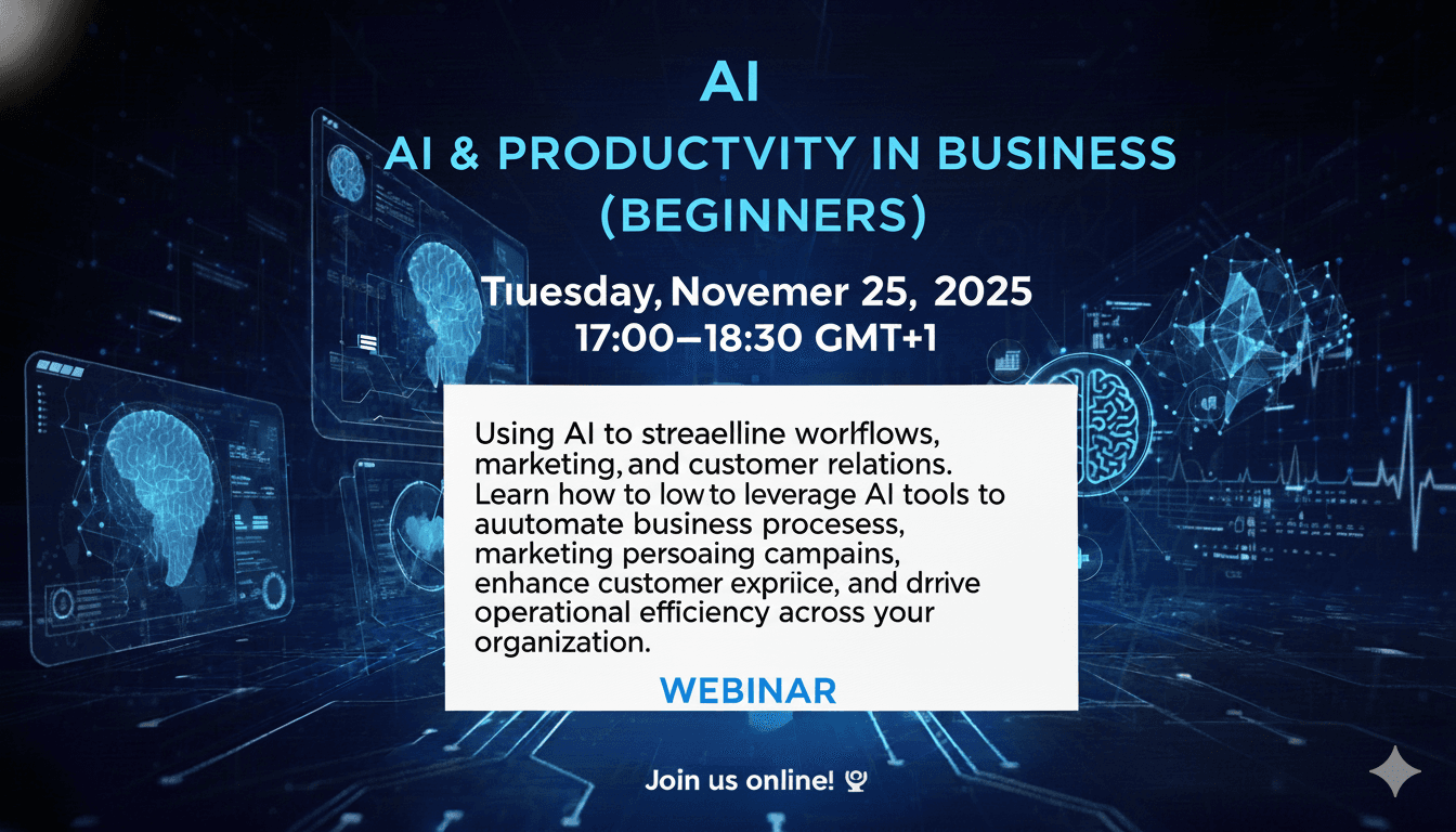 AI & Productivity in Business (Beginners)