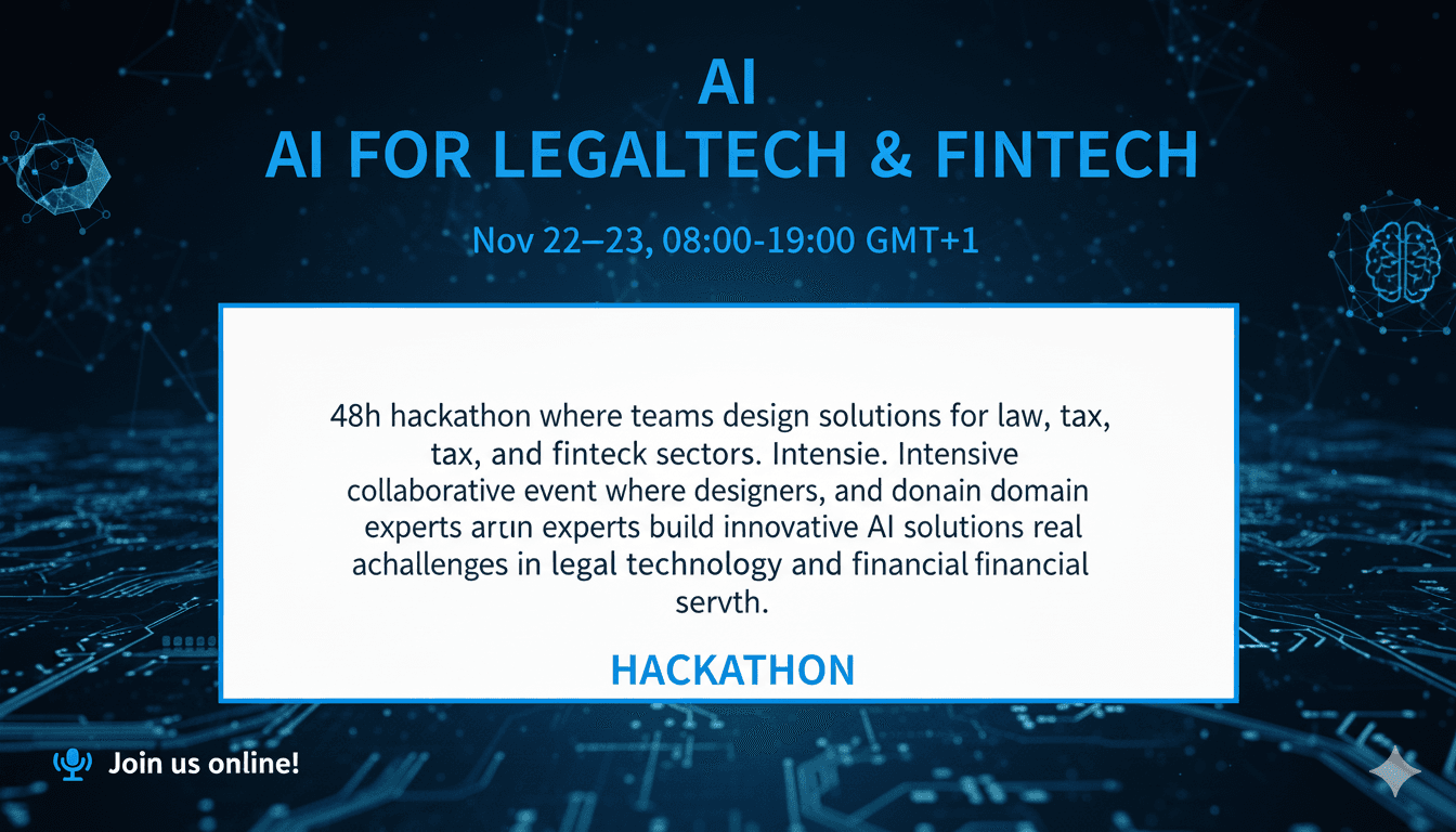 AI for LegalTech & FinTech