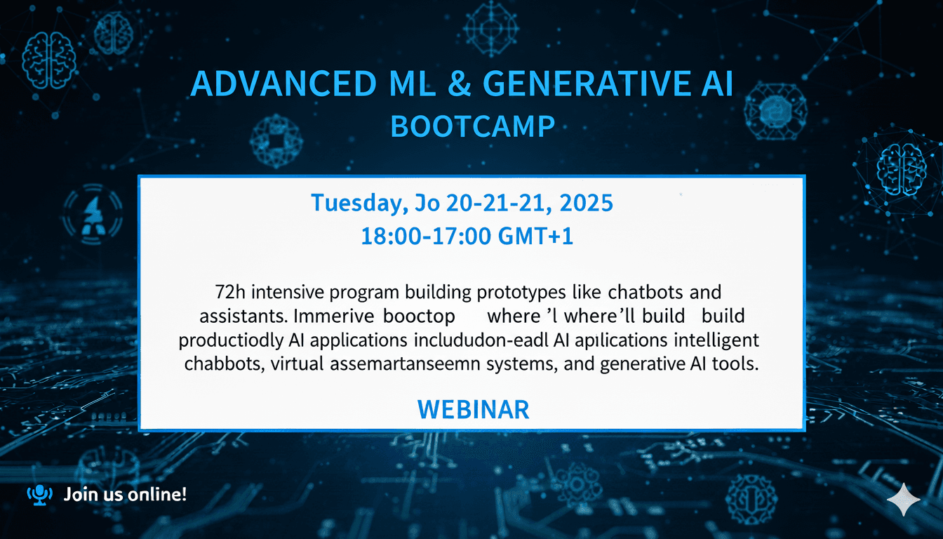 Advanced ML & Generative AI